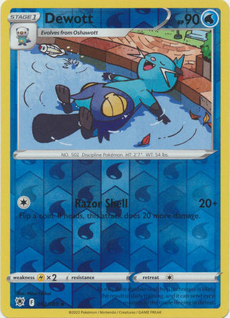 Dewott - 042/189 - Uncommon - Reverse Holo available at 401 Games Canada