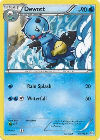 Dewott - 40/149 - Uncommon available at 401 Games Canada