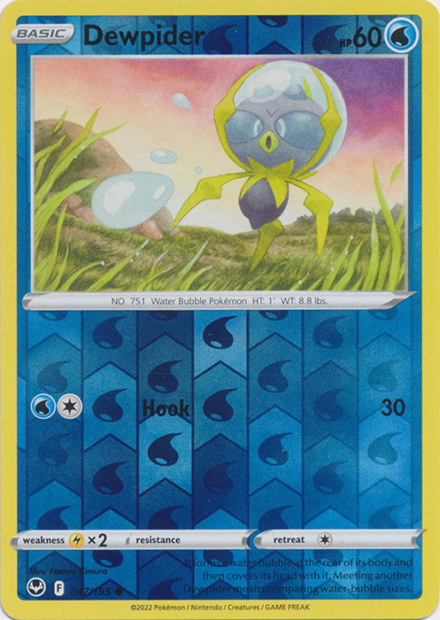 Dewpider - 047/195 - Common - Reverse Holo available at 401 Games Canada