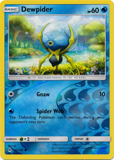 Dewpider - 32/131 - Common - Reverse Holo available at 401 Games Canada