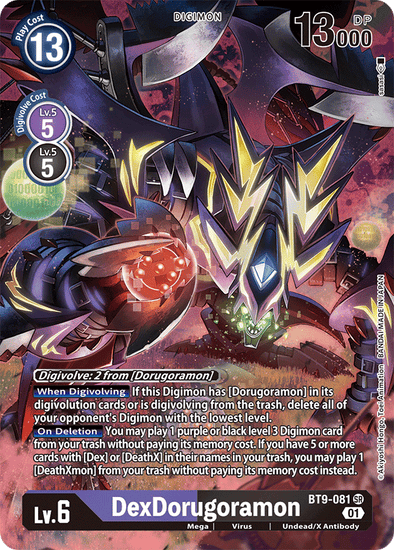 DexDorugoramon (Alternate Art) - BT9-081 - Super Rare available at 401 Games Canada