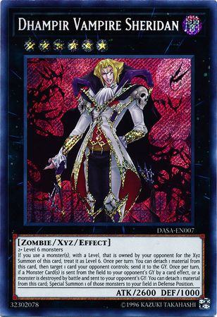 Dhampir Vampire Sheridan - DASA-EN007 - Secret Rare - Unlimited available at 401 Games Canada