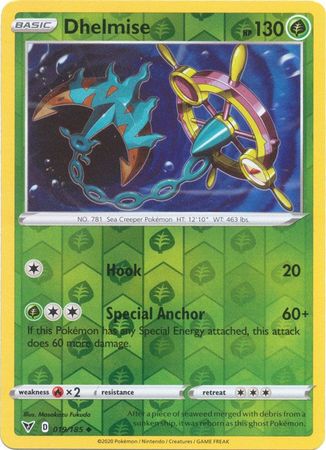 Dhelmise - 019/185 - Uncommon - Reverse Holo available at 401 Games Canada