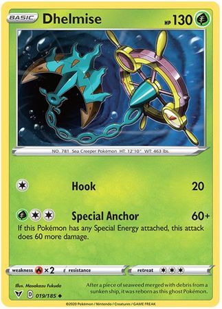 Dhelmise - 019/185 - Uncommon available at 401 Games Canada