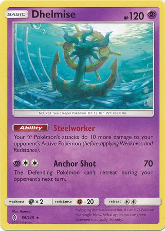 Dhelmise - 59/145 - Rare - Theme Deck Exclusive available at 401 Games Canada