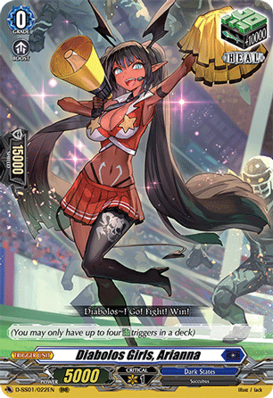 Diabolos Girls, Arianna - D-SS01/022 - Triple Rare available at 401 Games Canada