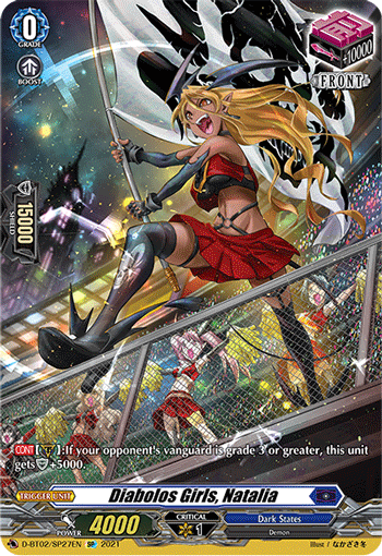 Diabolos Girls, Natalia - D-BT02/SP27 - SP available at 401 Games Canada