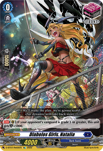 Diabolos Girls, Natalia - D-BT07/Re02 - Special Reprint available at 401 Games Canada