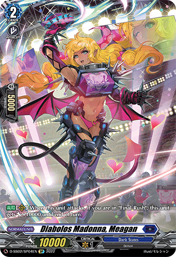 Diabolos Madonna, Meagan - D-SS02/SP04 - SP available at 401 Games Canada