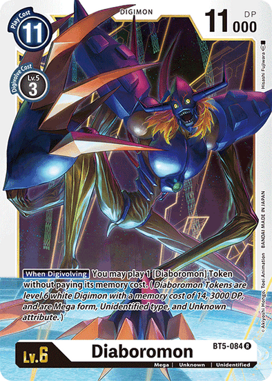 Diaboromon - BT5-084 - Rare available at 401 Games Canada