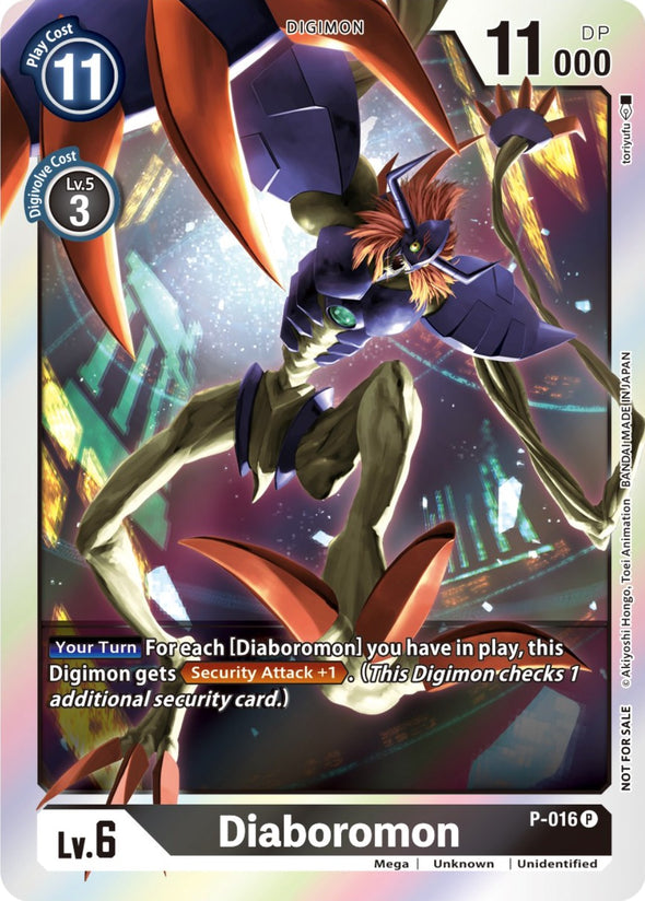 Diaboromon - P-016 (Event Pack 3) - Digimon Promotion Cards (D-PR) available at 401 Games Canada