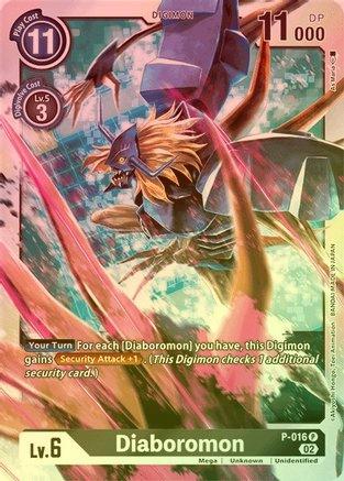 Diaboromon (Resurgence Booster Reprint) - P-016 - Promo (Foil) available at 401 Games Canada