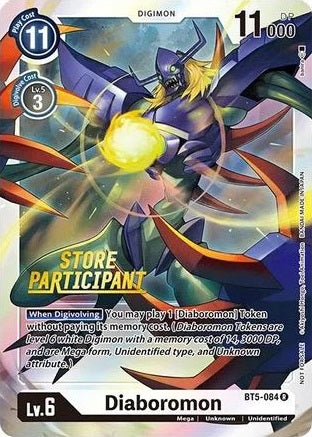 Diaboromon (Store Participant) - BT5-084 - Promo available at 401 Games Canada