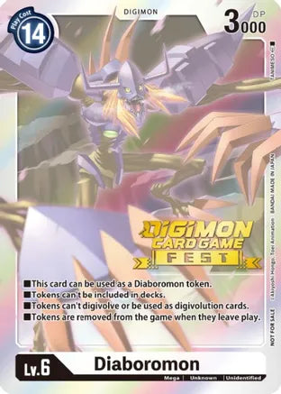 Diaboromon - Token - (Digimon Card Game Fest 2022) available at 401 Games Canada