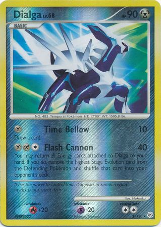 Dialga - 1/130 - Holo Rare - Reverse Holo available at 401 Games Canada