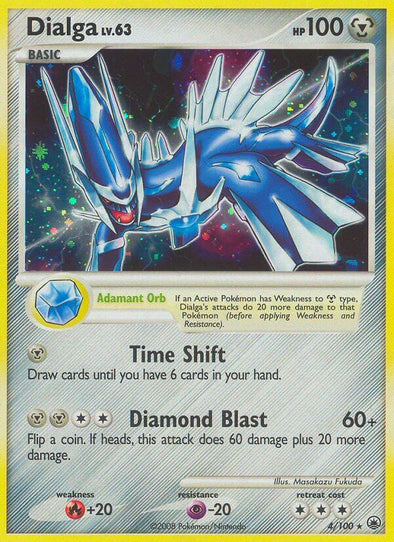 Dialga - 4/100 - Holo Rare available at 401 Games Canada