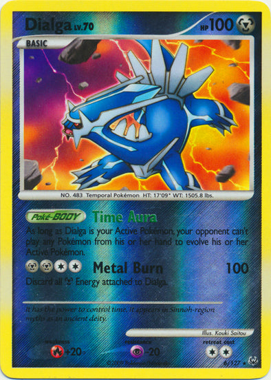 Dialga - 6/127 - Holo Rare - Reverse Holo available at 401 Games Canada