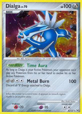 Dialga - 6/127 - Holo Rare available at 401 Games Canada