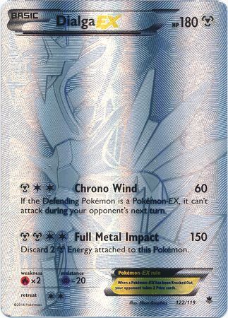 401 Games Canada - Dialga EX - 122/119 - Full Art Secret Rare 401 Games Canada - Dialga EX - 122/119 - Full Art Secret Rare