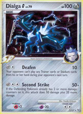 Dialga G - 7/127 - Holo Rare available at 401 Games Canada