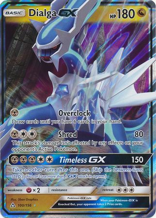 401 Games Canada - Dialga GX - 100/156 - Ultra Rare 401 Games Canada - Dialga GX - 100/156 - Ultra Rare
