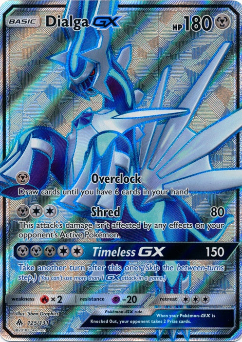 Dialga GX - 125/131 - Full Art Ultra Rare available at 401 Games Canada