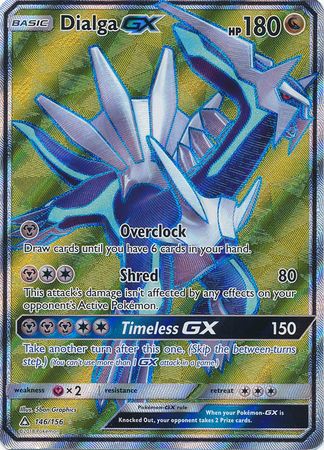 Dialga GX - 146/156 - Full Art Ultra Rare available at 401 Games Canada