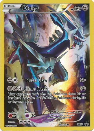 Dialga - XY77 - Full Art Promo available at 401 Games Canada