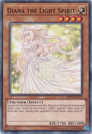 Diana the Light Spirit - MP19-EN174 - Common - Unlimited available at 401 Games Canada