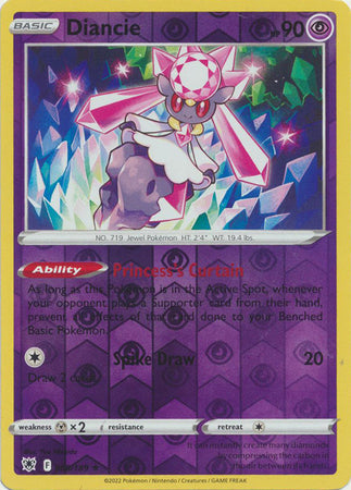 Diancie - 068/189 - Holo Rare - Reverse Holo available at 401 Games Canada
