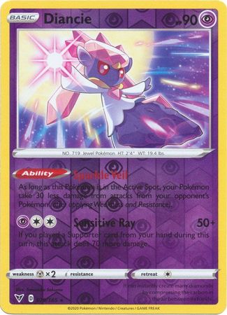 Diancie - 079/185 - Holo Rare - Reverse Holo available at 401 Games Canada