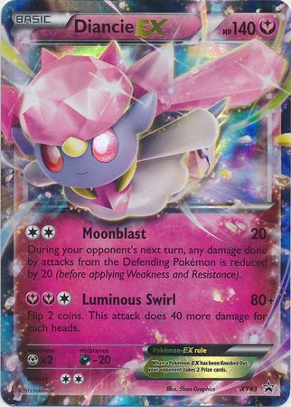 Diancie EX - XY43 - Ultra Rare Promo available at 401 Games Canada