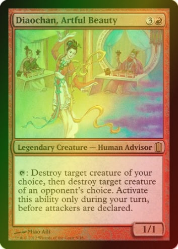 Diaochan, Artful Beauty (Commander's Arsenal) (Foil) available at 401 Games Canada