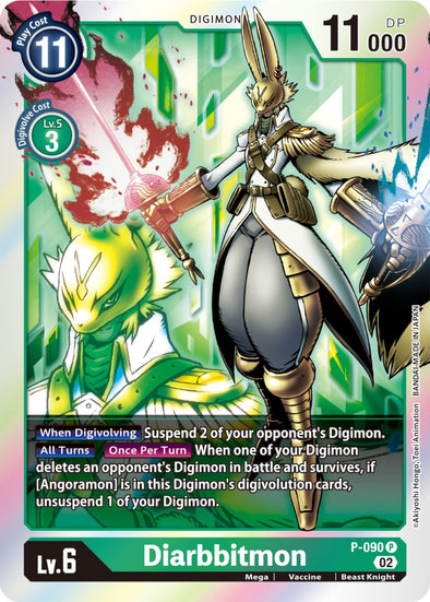 Diarbbitmon (Resurgence Booster Reprint) - P-090 - Promo (Foil) available at 401 Games Canada