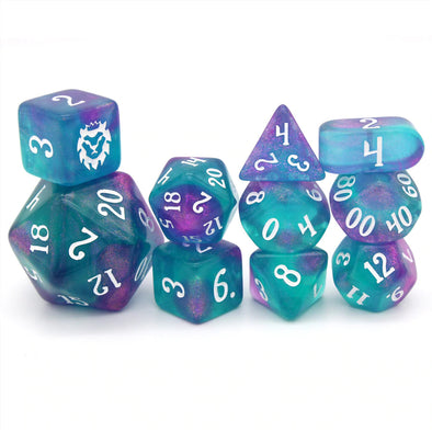 Dice Envy - 10 Piece - Favored Anemone available at 401 Games Canada