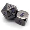 Dice Envy - 7 Piece - Dark Matter: Atomic available at 401 Games Canada