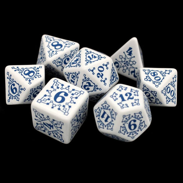 Dice Envy - 7 Piece - Frost available at 401 Games Canada