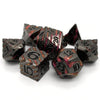 Dice Envy - 7 Piece - Red Run available at 401 Games Canada