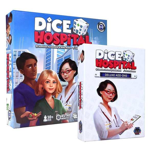 Dice Hospital with Deluxe Edition Addon Box available at 401 Games Canada