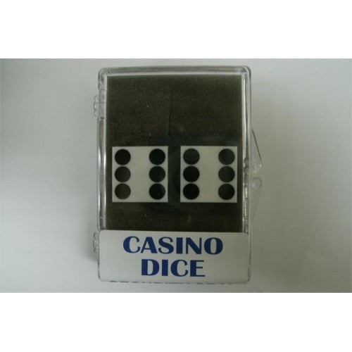 Dice Set - Koplow - Casino Precision Dice - White available at 401 Games Canada