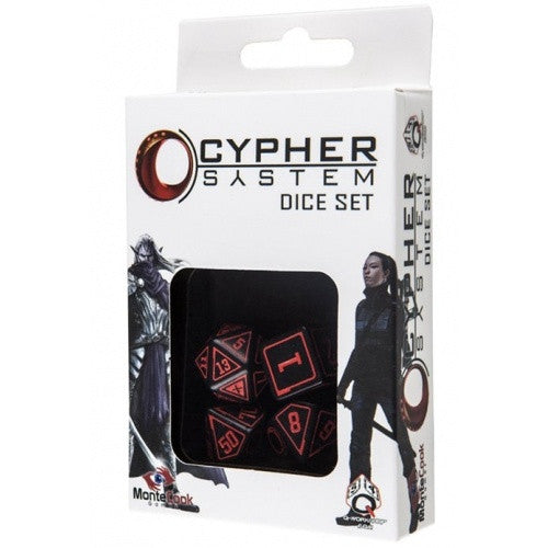Dice Set - Q-Workshop - 4 Piece Set - Cypher System available at 401 Games Canada
