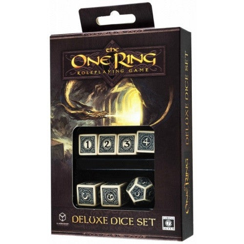 Dice Set - Q-Workshop - 6D6 / 1D12 - The One Ring Deluxe-Dice-401 Games