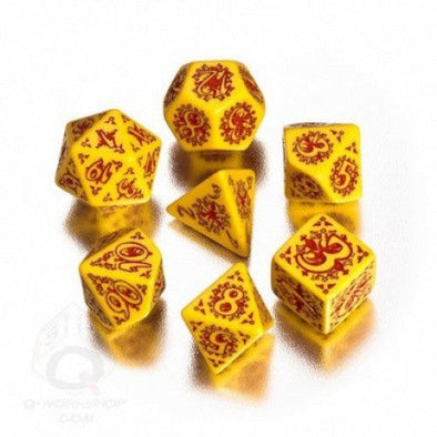 Dice Set - Q-Workshop - 7 Piece Set - Pathfinder - Legacy of Fire (CLEARANCE) available at 401 Games Canada