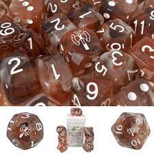 Dice Set - Role 4 Initiative - 7 Piece Set - Diffusion Barbarian Rage available at 401 Games Canada