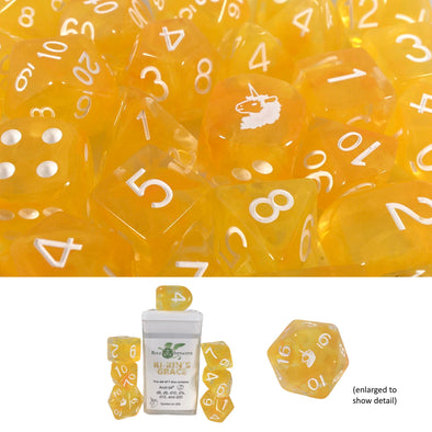 Dice Set - Role 4 Initiative - 7 Piece Set - Diffusion Ki-Rin's Grace available at 401 Games Canada