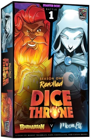 Dice Throne: Season One Box 1 - Barbarian vs Moon Elf available at 401 Games Canada