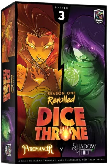 Dice Throne: Season One Box 3 - Pyromancer vs Shadow Thief available at 401 Games Canada