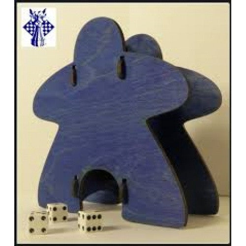 Dice Tower - Knockdown Meeple Blue available at 401 Games Canada