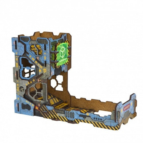 Dice Tower - Q-Workshop - Colour Tech (Wood) available at 401 Games Canada