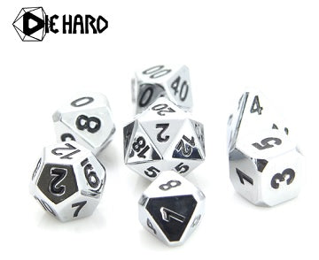 Die Hard - 7 Piece Set - Metal - Forge - Shiny Silver available at 401 Games Canada